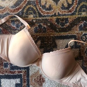 Aerie 38DD Nude, Lightly Lined Bra
